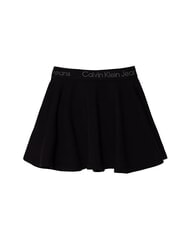 CALVIN KLEIN CK KIDS Short skirt with elastic waist ck black - Little girls' skirts - 5