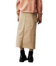 CALVIN KLEIN CK KIDS Cargo skirt with slit pale khaki - Little girls' skirts - 2