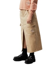 CALVIN KLEIN CK KIDS Cargo skirt with slit pale khaki - Little girls' skirts - 4