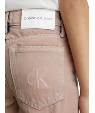 CALVIN KLEIN CK KIDS Faded jeans for girls overdye pink - Children's trousers - 3