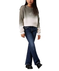 CALVIN KLEIN CK KIDS Girls' flared jeans dark blue ps - Children's trousers - 4