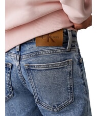 CALVIN KLEIN CK KIDS Relaxed fit wide leg jeans for girls salt and pepper blue - Children's trousers - 3