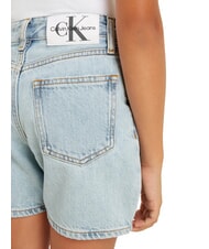 CALVIN KLEIN CK KIDS Jeans shorts for girls powder blue - Children's trousers - 3