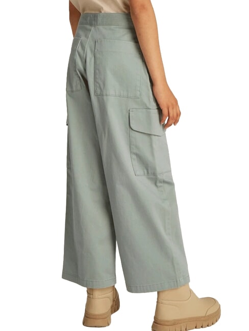 CK KIDS Girls' cotton cargo trousers meteor green - Children's trousers