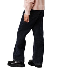 CALVIN KLEIN CK KIDS Relaxed fit girls' jeans blue black rigid - Children's trousers - 2