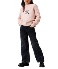 CALVIN KLEIN CK KIDS Relaxed fit girls' jeans blue black rigid - Children's trousers - 4