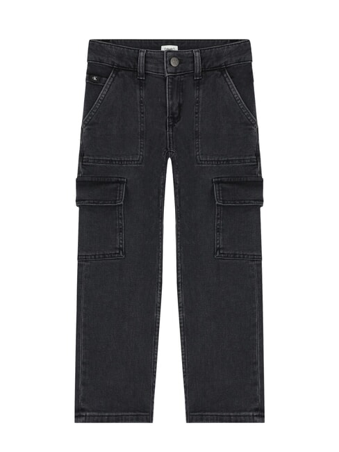 CK KIDS Children's jeans with pockets charcoal gray rgd - Children's trousers