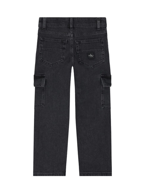 CK KIDS Children's jeans with pockets charcoal gray rgd - Children's trousers