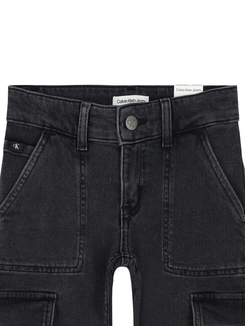 CK KIDS Children's jeans with pockets charcoal gray rgd - Children's trousers