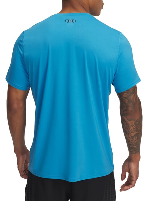 HEATGEAR FITTED Short-sleeved T-shirt ether blue - T-shirt