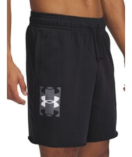 UNDER ARMOUR RIVAL TERRY Shorts black - Trousers - 3