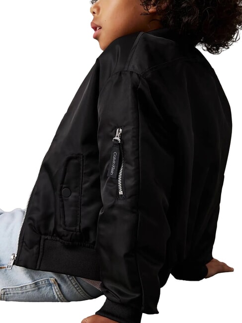 CK KIDS Baby bomber jacket ck black - Baby Jackets