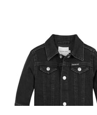 CALVIN KLEIN CK KIDS Baby denim jacket washed black - Baby Jackets - 3