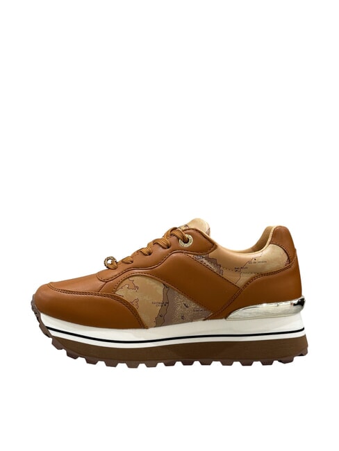 GEO JR Platform sneakers Leather / Geo Beige - Women’s shoes