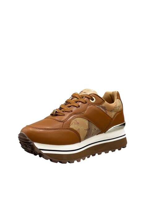 GEO JR Platform sneakers Leather / Geo Beige - Women’s shoes