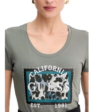 GUESS ANIMALIER  T-shirt volcano grey - T-shirt - 3