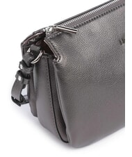 LIUJO CALIWEN Medium shoulder bag anthracite met. - Women’s Bags - 3