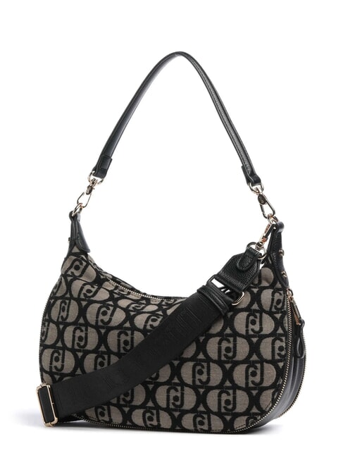 KALISKA Dual-function jacquard fabric bag tobacco - Women’s Bags