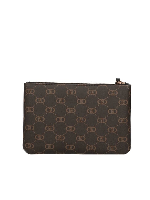 CALIWEN Logo print clutch bag with cuff BLACK - Women’s Bags