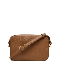 LIUJO MANHATTAN Medium camera case bag with embossed logo suede - Women’s Bags - 2