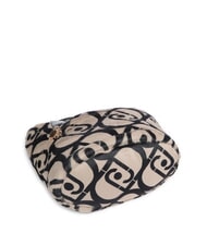 LIUJO VERRY Large plush hobo bag neutral/black - Women’s Bags - 5