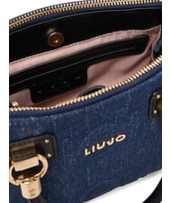 LIUJO MANHATTAN Small denim handbag dress blue - Women’s Bags - 6