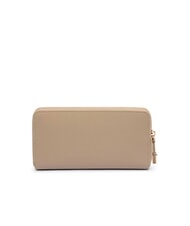 LIUJO CALIWEN Large zip-around saffiano wallet NEUTRAL - Women’s Wallets - 3