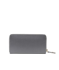 LIUJO CALIWEN Large zip-around saffiano wallet anthracite - Women’s Wallets - 3