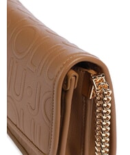 LIUJO MANHATTAN Convertible bag with flap suede - Women’s Bags - 3