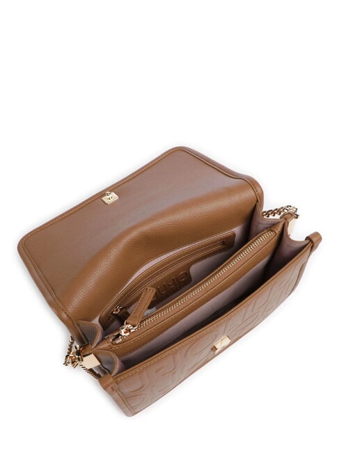 MANHATTAN Convertible bag with flap suede - Women’s Bags