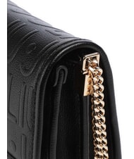 LIUJO MANHATTAN Convertible bag with flap BLACK - Women’s Bags - 3