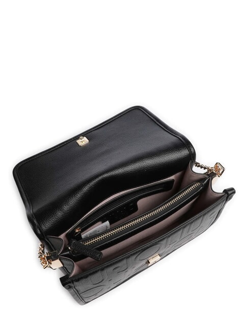 MANHATTAN Convertible bag with flap BLACK - Women’s Bags