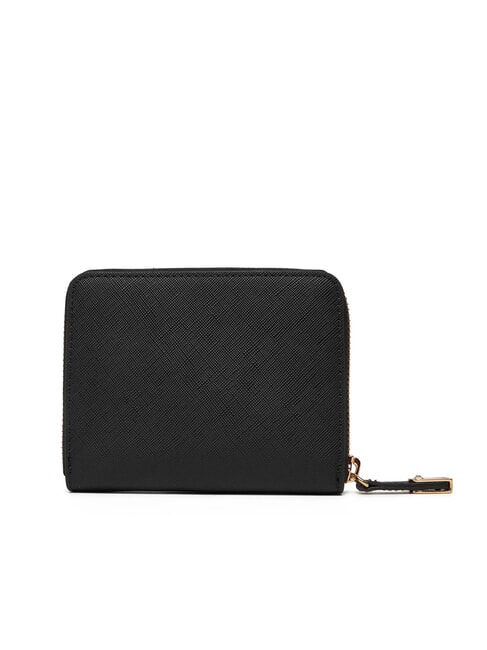 CALIWEN Medium saffiano zip-around wallet BLACK - Women’s Wallets