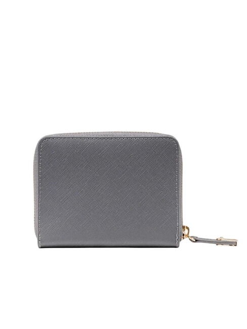 CALIWEN Medium saffiano zip-around wallet anthracite - Women’s Wallets