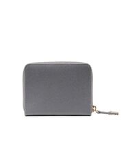 LIUJO CALIWEN Medium saffiano zip-around wallet anthracite - Women’s Wallets - 3