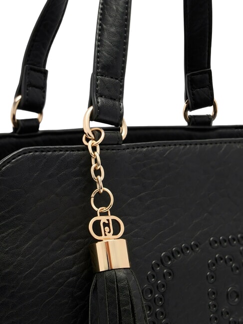 SAMIANA Medium handbag with shoulder strap BLACK - Women’s Bags