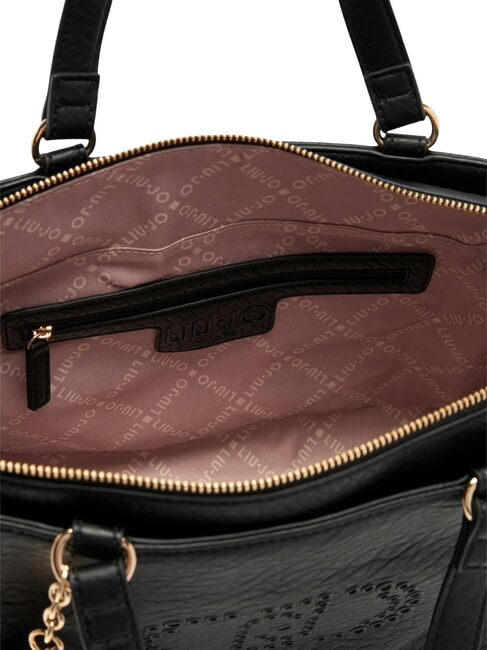 SAMIANA Medium handbag with shoulder strap BLACK - Women’s Bags