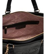 LIUJO SAMIANA Medium handbag with shoulder strap BLACK - Women’s Bags - 7