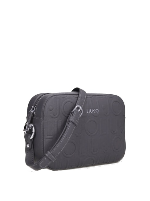 MANHATTAN Medium camera case bag with embossed logo anthracite met. - Women’s Bags