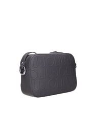 LIUJO MANHATTAN Medium camera case bag with embossed logo anthracite met. - Women’s Bags - 4