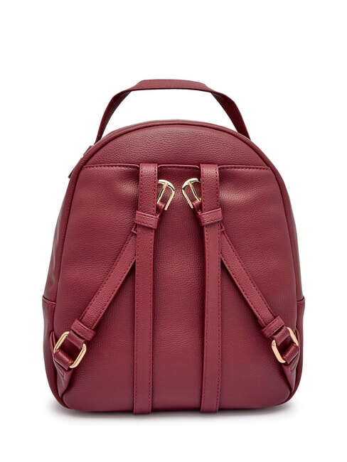 MANHATTAN Medium backpack with embossed logo red wine - Women&rsquo;s Bags