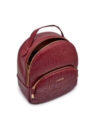 LIUJO MANHATTAN Medium backpack with embossed logo red wine - Women&rsquo;s Bags - 6