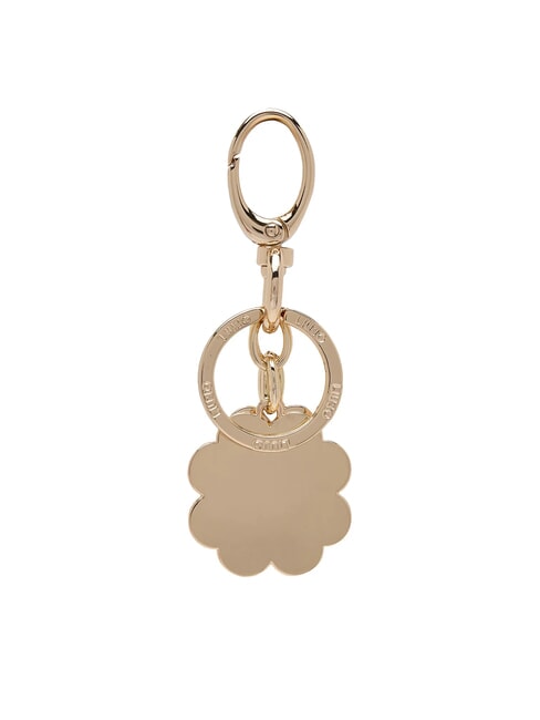 FOUR-LEAF KEY RING Metal keychain with charms macula - Key holders