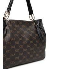 LIUJO CIRRY Large tote bag with tassel BLACK - Women’s Bags - 3