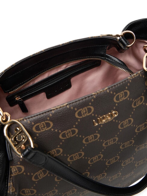 CIRRY Large tote bag with tassel BLACK - Women’s Bags