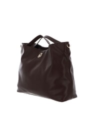 LIUJO ACHALA Medium tote bag with pouch brown light - Women’s Bags - 2