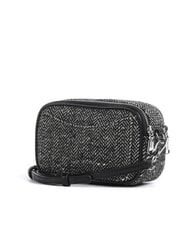 LIUJO RIDHI Mini shoulder bag in herringbone fabric - Women’s Bags