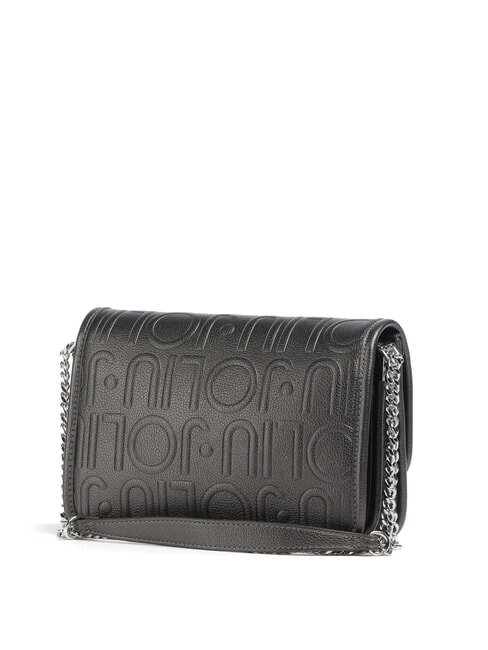 MANHATTAN Convertible bag with flap anthracite met. - Women’s Bags