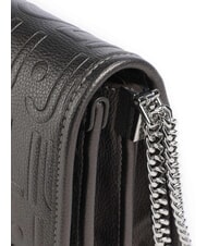 LIUJO MANHATTAN Convertible bag with flap anthracite met. - Women’s Bags - 3