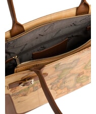 ALVIERO MARTINI PRIMA CLASSE VALLEY GEO Shoulder shopping bag chestnut - Women’s Bags - 4